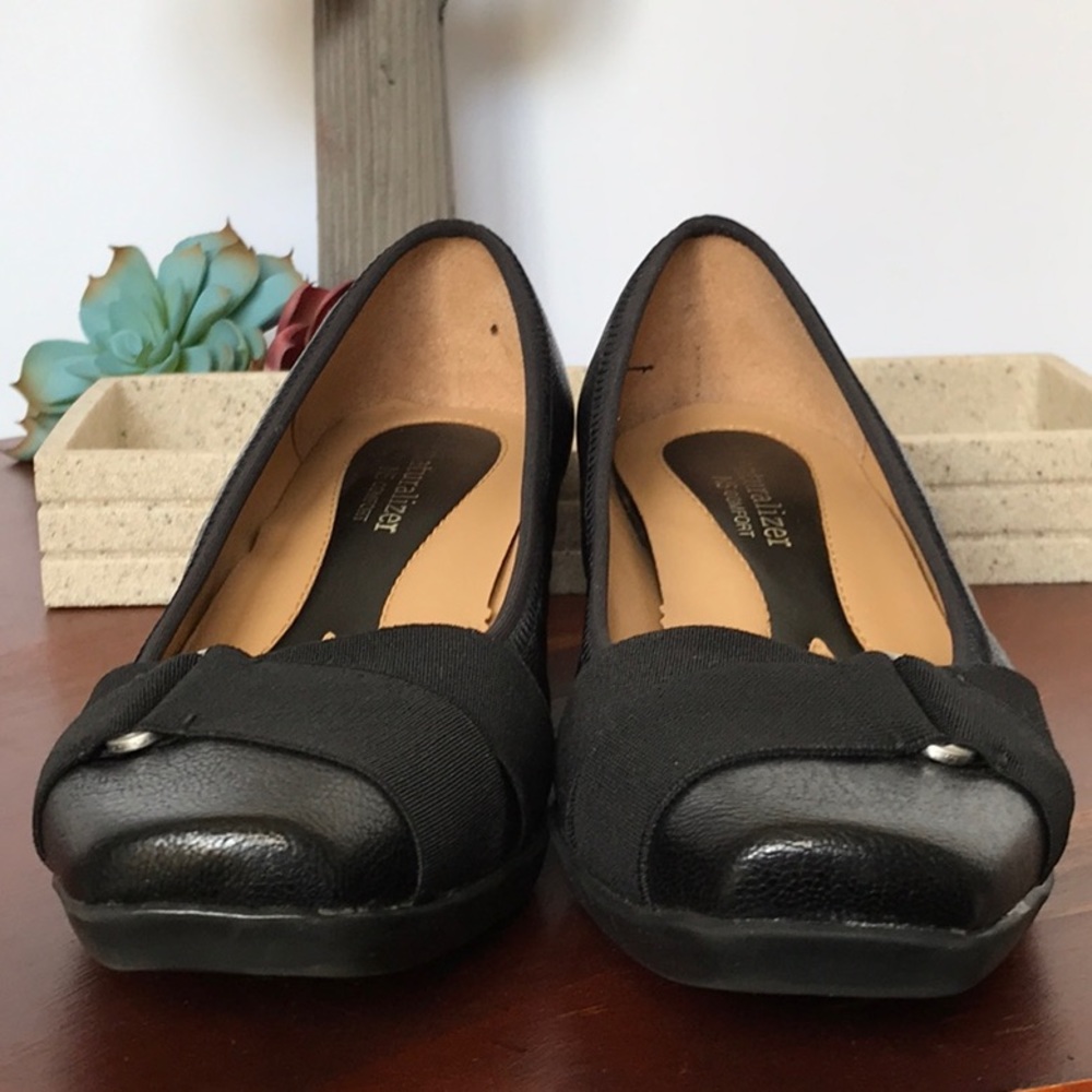 Naturalizer N5 Comfort Leather Shoes Size 7 1/2 W - Picture 4 of 11